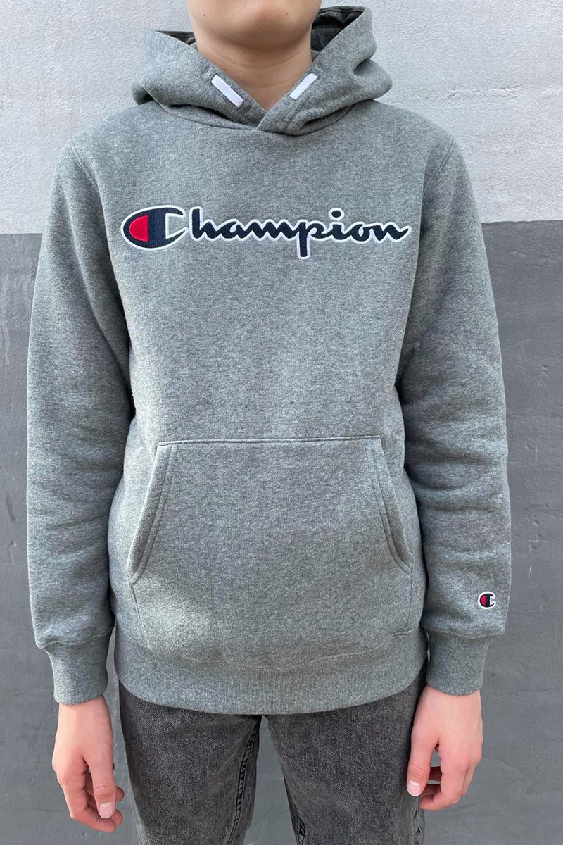 Champion Hoodie Junior - Rochester - Grå 