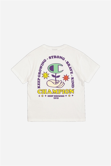 Champion Crewneck T-shirt - Vit