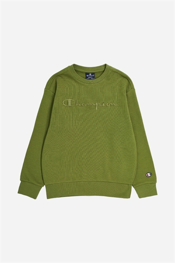 Champion Sweatshirt med broderi - Basic - Grön