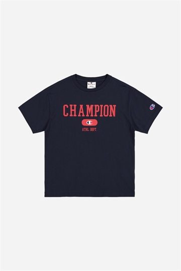 Champion Crewneck T-shirt - Marinblå