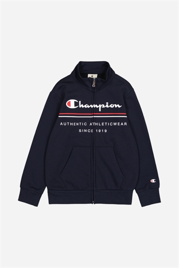 Champion Full Zip Sweatshirt - Marinblå