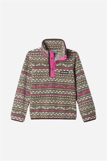 Columbia Helvetia™ II Tryckt Halv Snap Fleece - Rosa Ismadrass