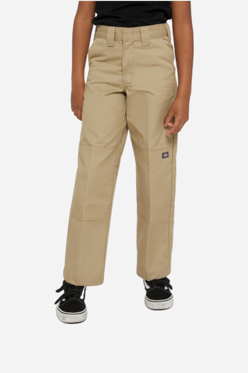 Dickies Byxor - Junior - Arbetsbyxor - Double Knee - Svart