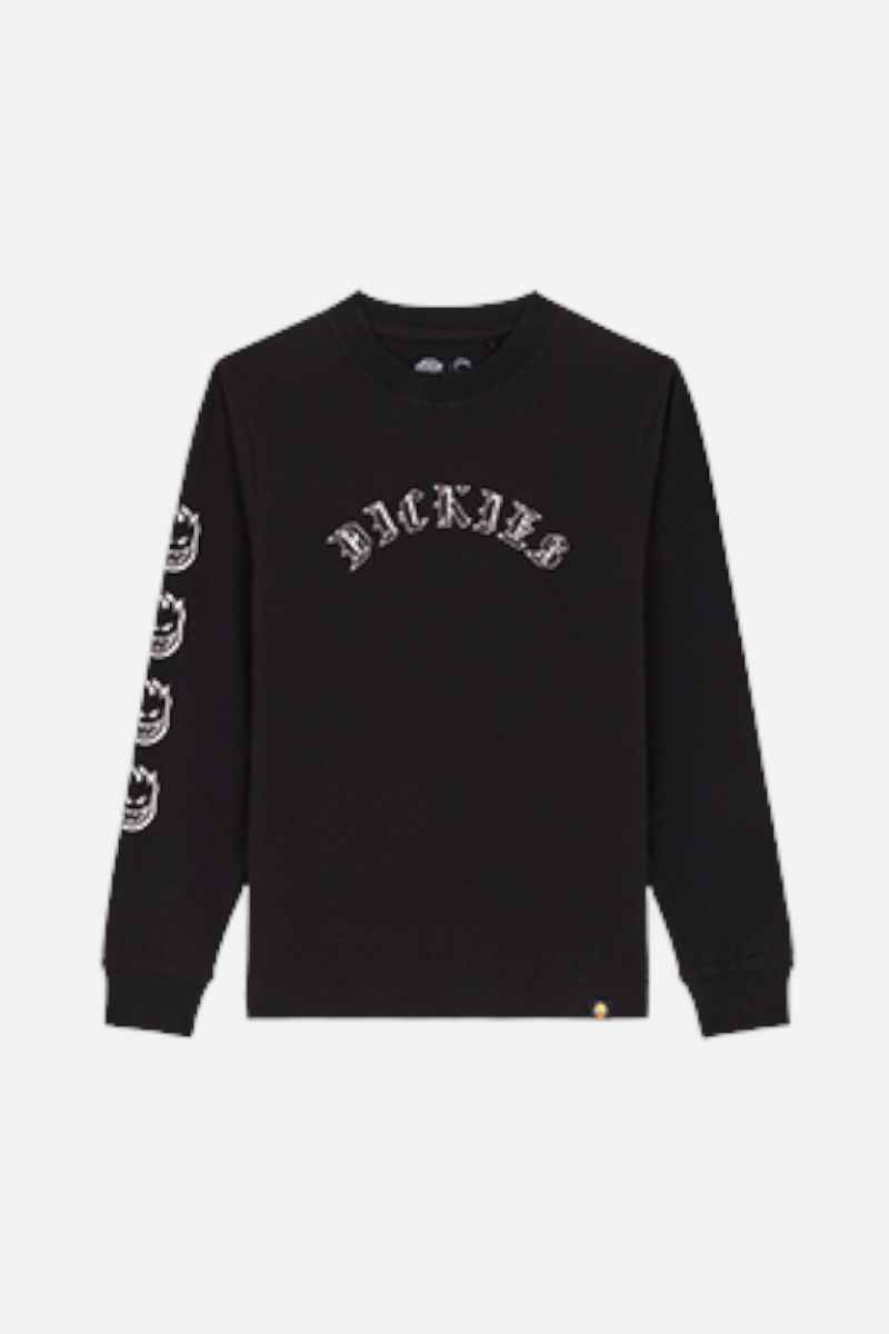 Dickies X Spitfire Junior LS T-shirt - Svart