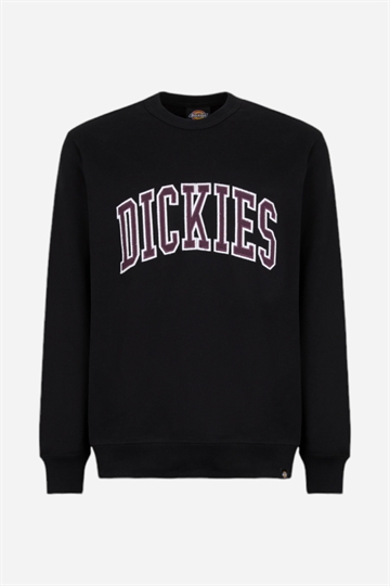 Dickies Aitkin Sweatshirt - Svart / Plommon Perfekt