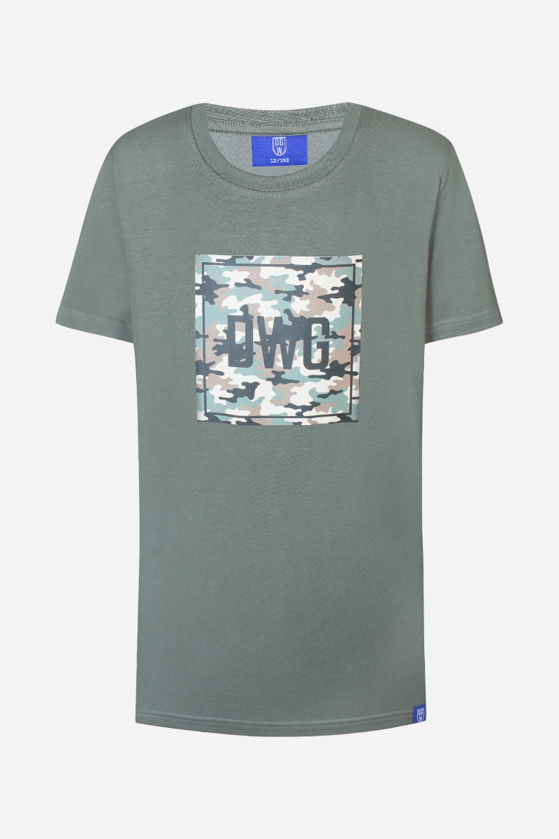 DWG T-shirt - Alfredo - Grön / Camo