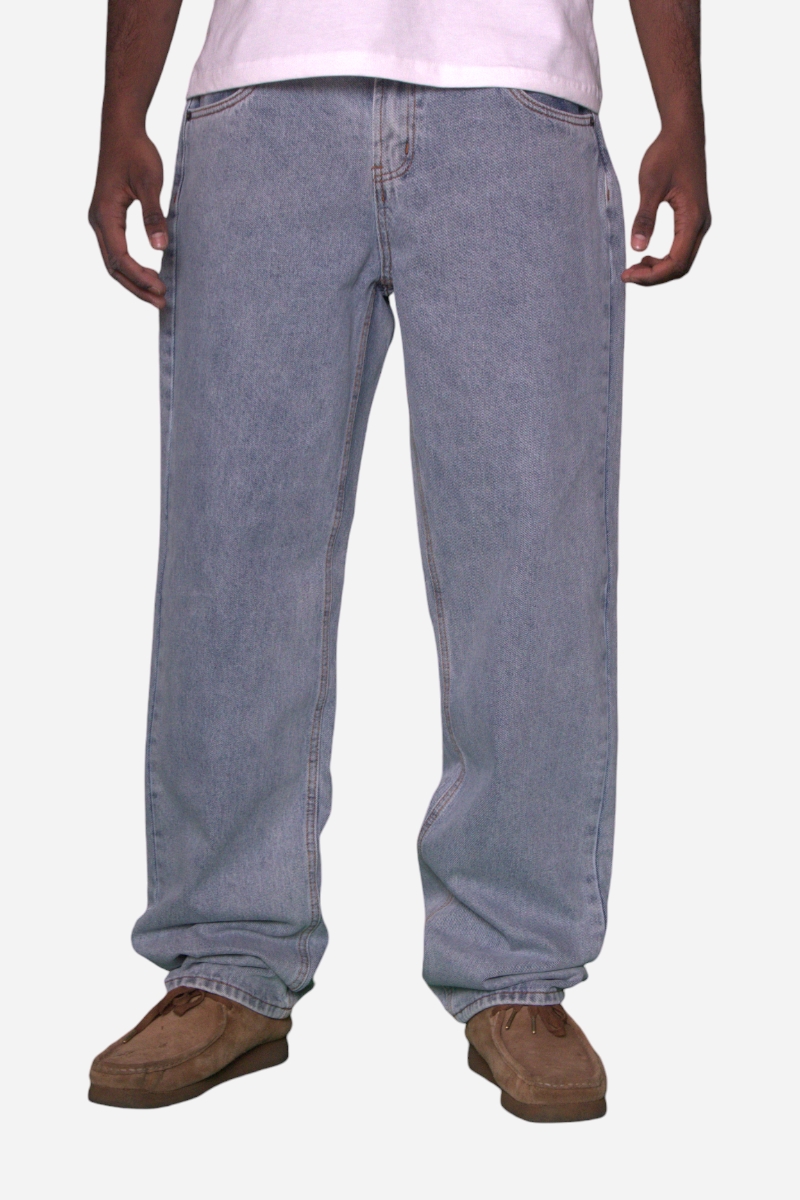 Fraizer - Baggy Jeans - Blue Acid Wash