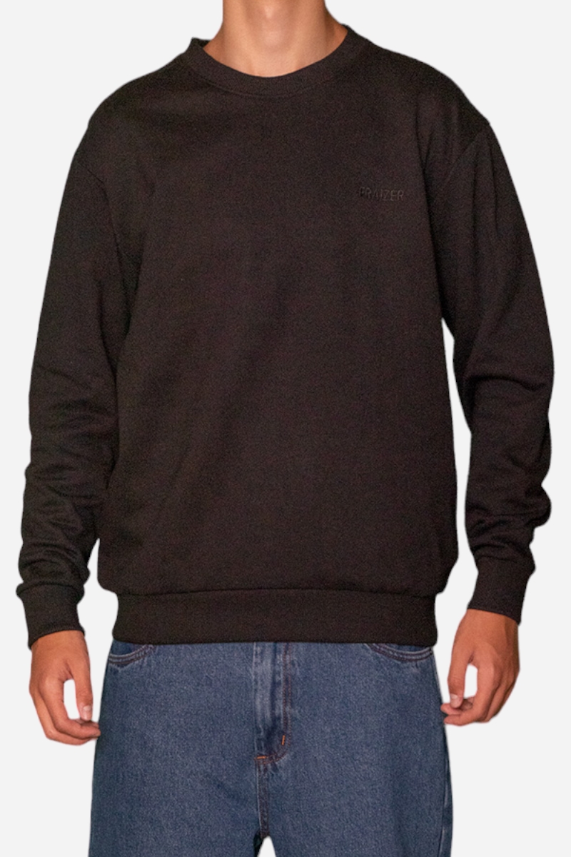 Fraizer - Logotyp Crewneck - Svart