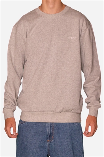 Fraizer - Logotyp Crewneck - Grey Melange