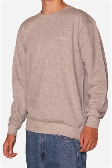 Fraizer - Logotyp Crewneck - Grey Melange