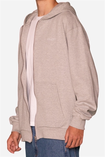 Fraizer - Zip Hoodie Cardigan - Grey Melange