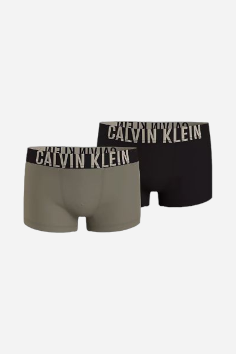 Calvin Klein kalsonger - 2-pack - Molded clay / Svart