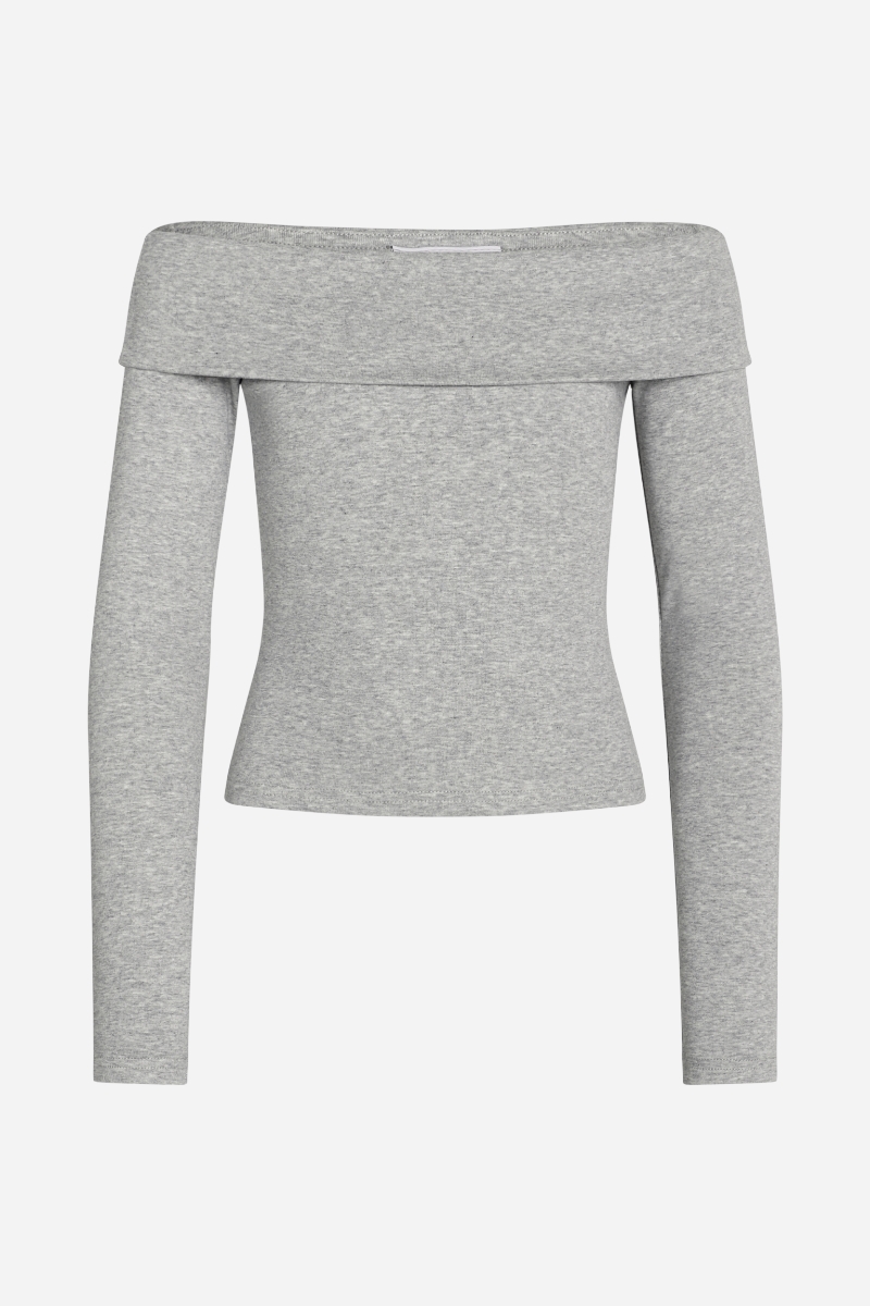 Grunt Tavi Top - Grey Melange