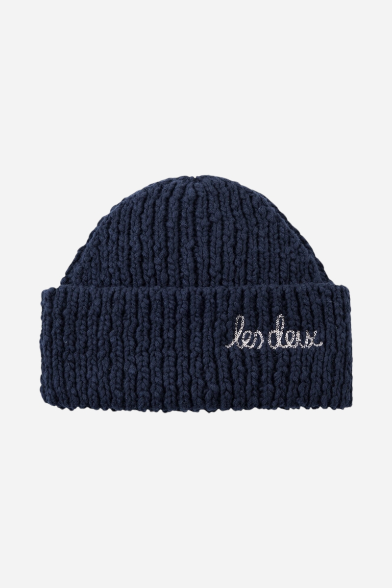 Les Deux Errol Beanie - Dark Navy