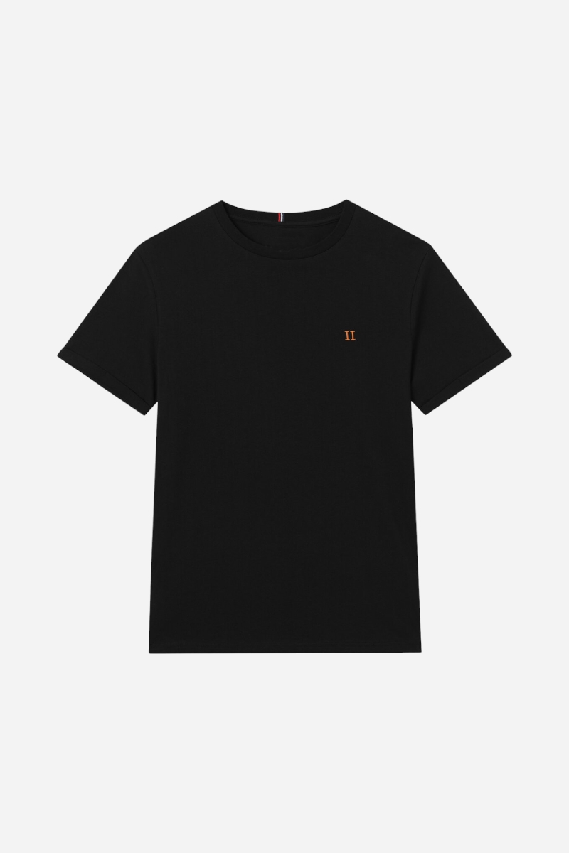 Les Deux T-shirt - Nørregaard - Svart/Orange