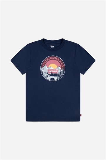 Levi's Sunrise Over The Ridge - T-shirt - Klänning Blues