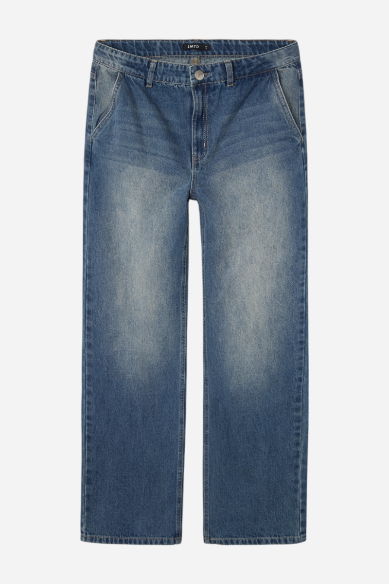 LMTD Dirtoizza Loose Pant - Medium Blue / Dirty Wash