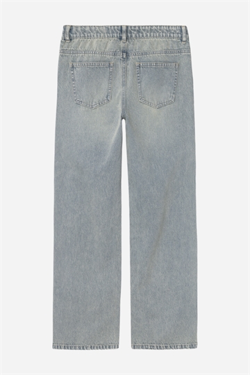 LMTD Mirty Wide Pants - Ljusblå Denim