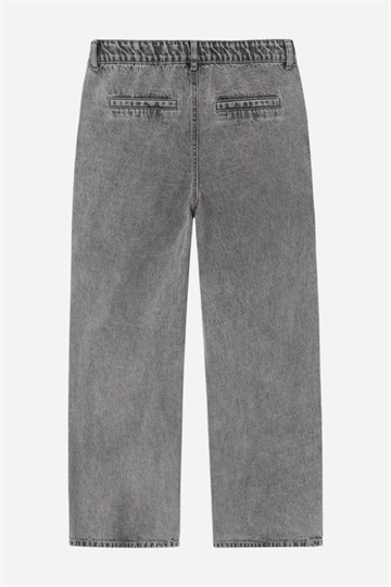 LMTD Nilizza Wide Pants - Ljusgrå Denim