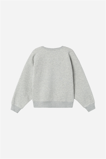 LMTD Nolei Short Sweat - Grey Melange