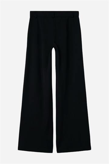 LMTD Straight Wide Pants - Svart