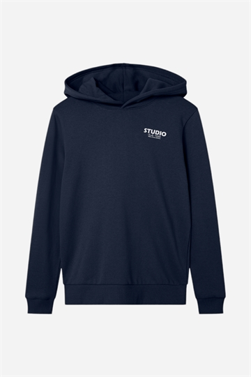 LMTD Studio LS Bru Sweat Hood - Dark Sapphire