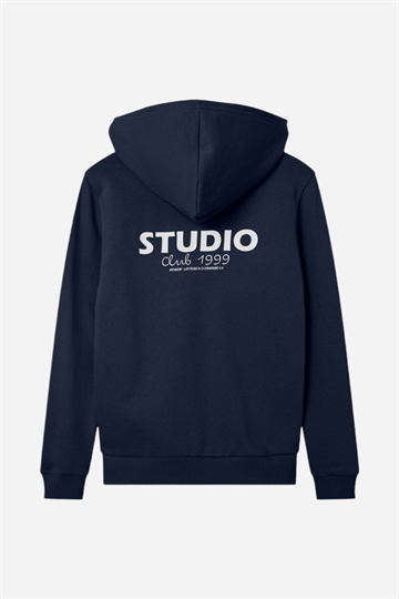 LMTD Studio LS Bru Sweat Hood - Dark Sapphire