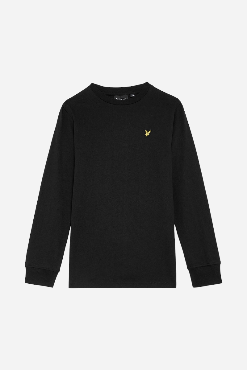 Lyle & Scott Plain L/S T-shirt - Jet Black