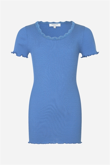 Rosemunde Silk Lace T-shirt - Blue Heaven