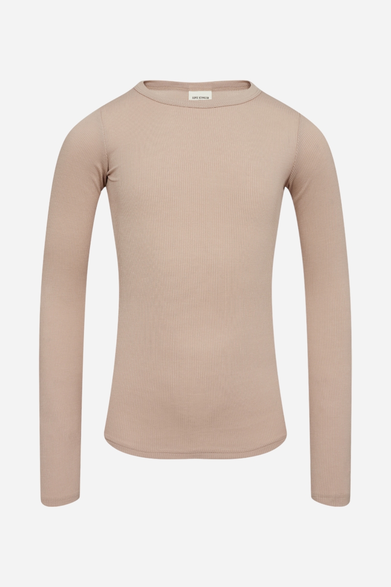 Sofie Schnoor Blus l/æ - Petricia - Beige