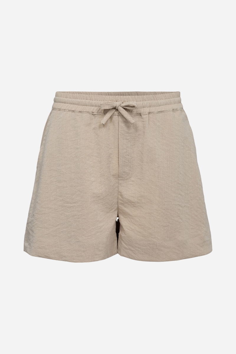 Sofie Schnoor Shorts med resårkant - Sand