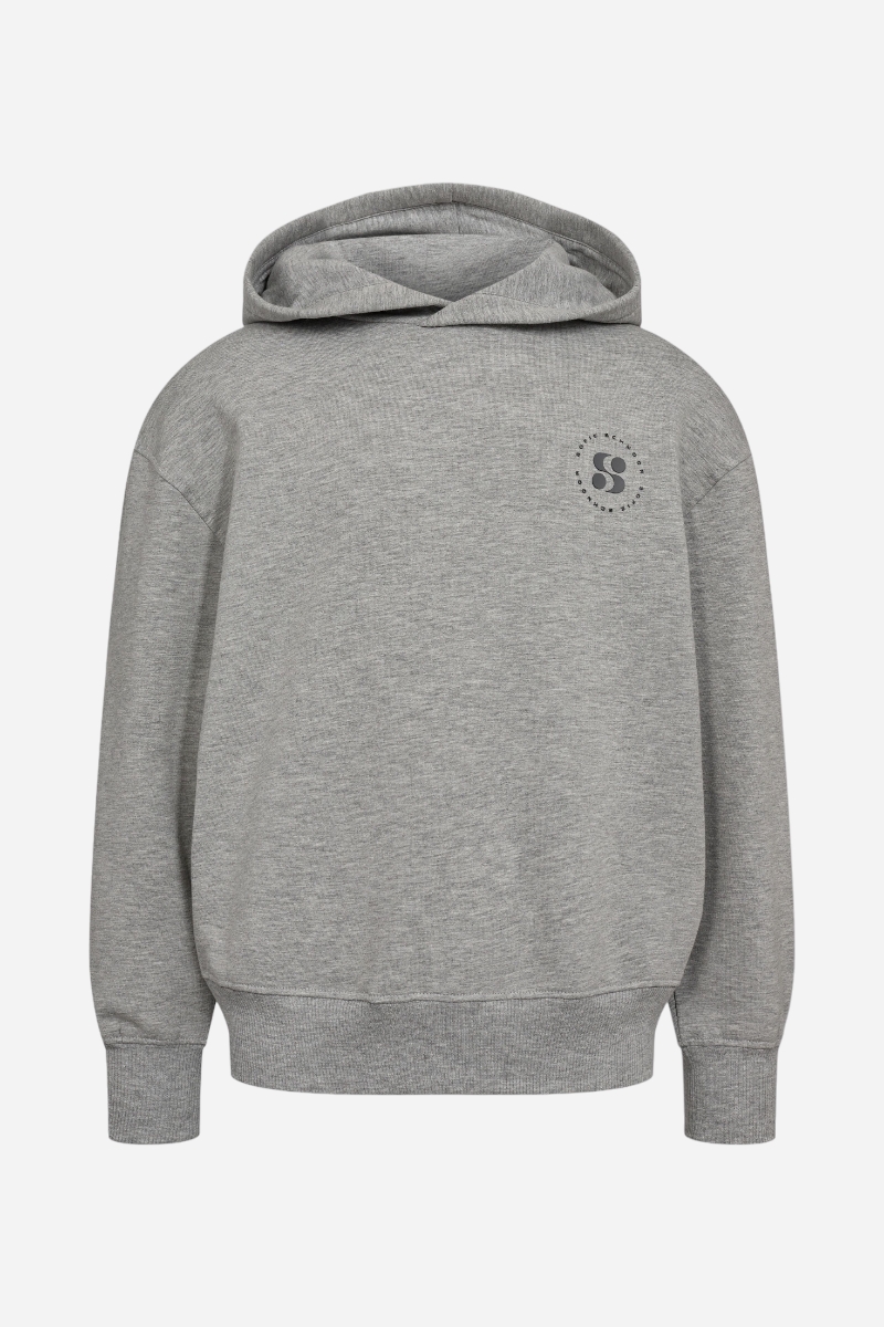 Sofie Schnoor Hoodie - Basic - Gråmelerad