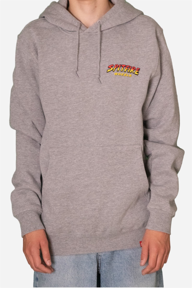 Spitfire Hoodie - Hell Hounds - Heather Grey