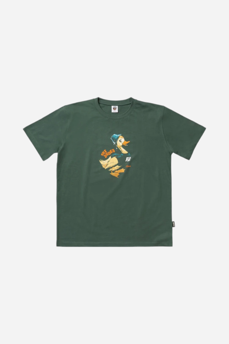 The Dudes Fduck T-shirt - Flaskgrön