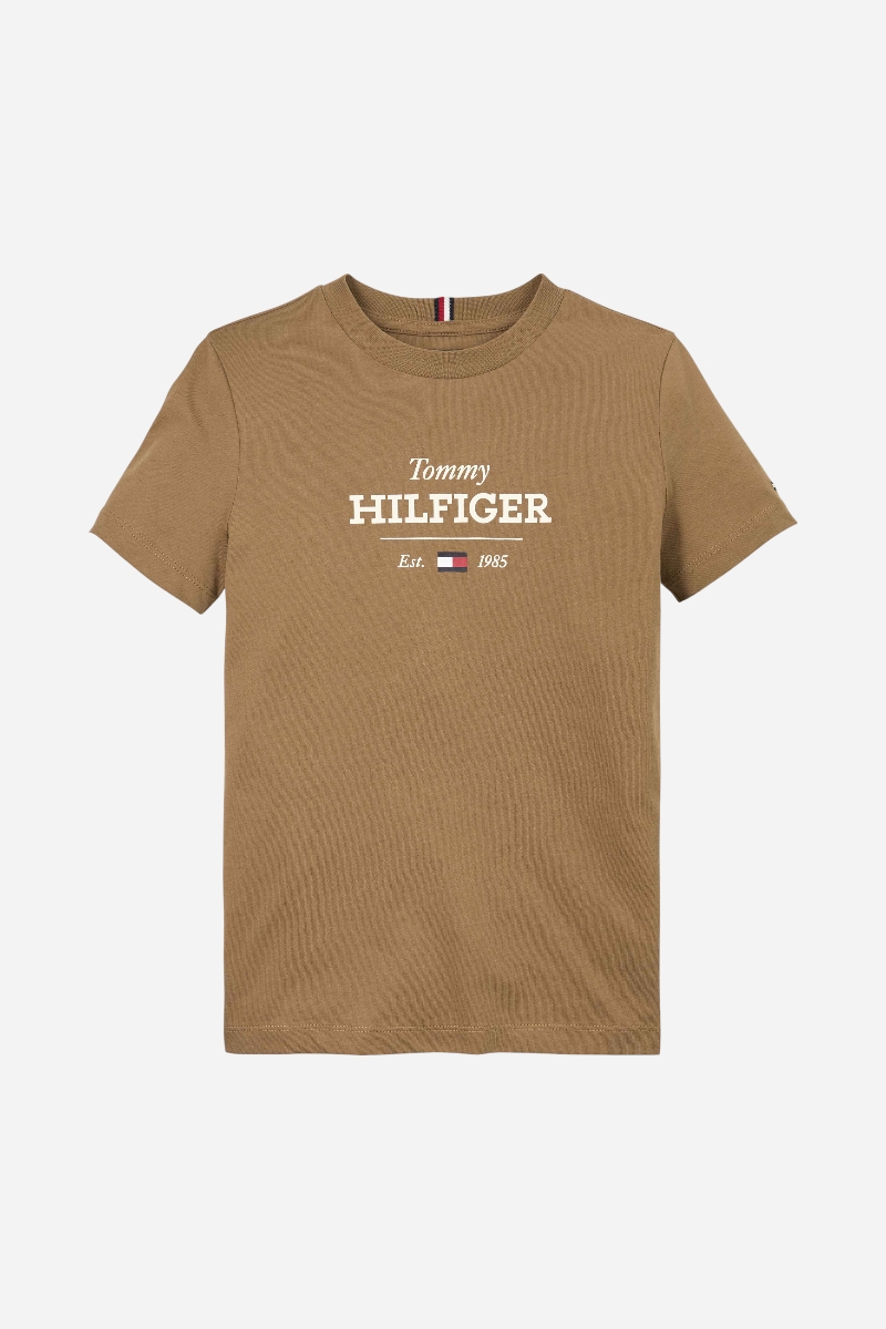 Tommy Hilfiger - MONOTYPE 1985 REG TEE - Hickory