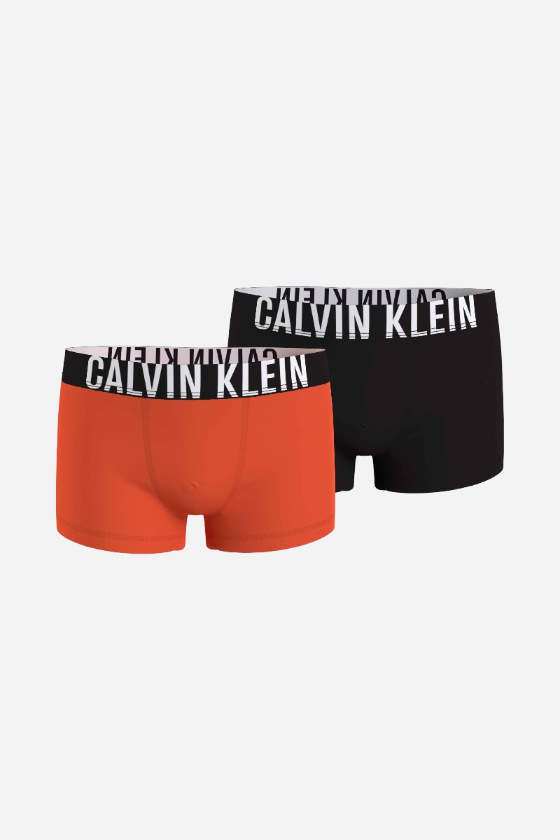 Calvin Klein kalsonger - 2-pack - Dange Orange / Svart