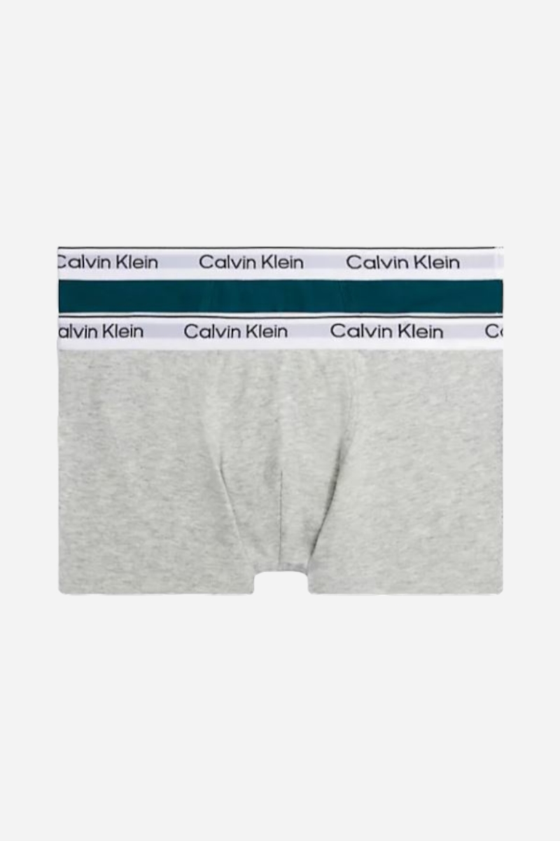 Calvin Klein kalsonger - 2-pack - Darkeverglade / Grey Heather