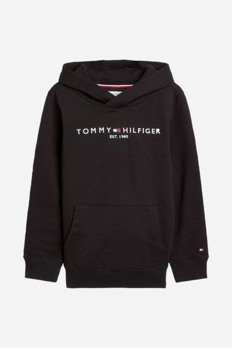 Tommy Hilfiger Hoodie - Essential - Svart