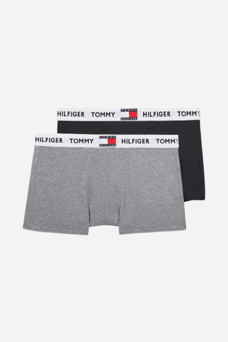 Tommy Hilfiger kalsonger - 2-pack - Medium Grå / Svart