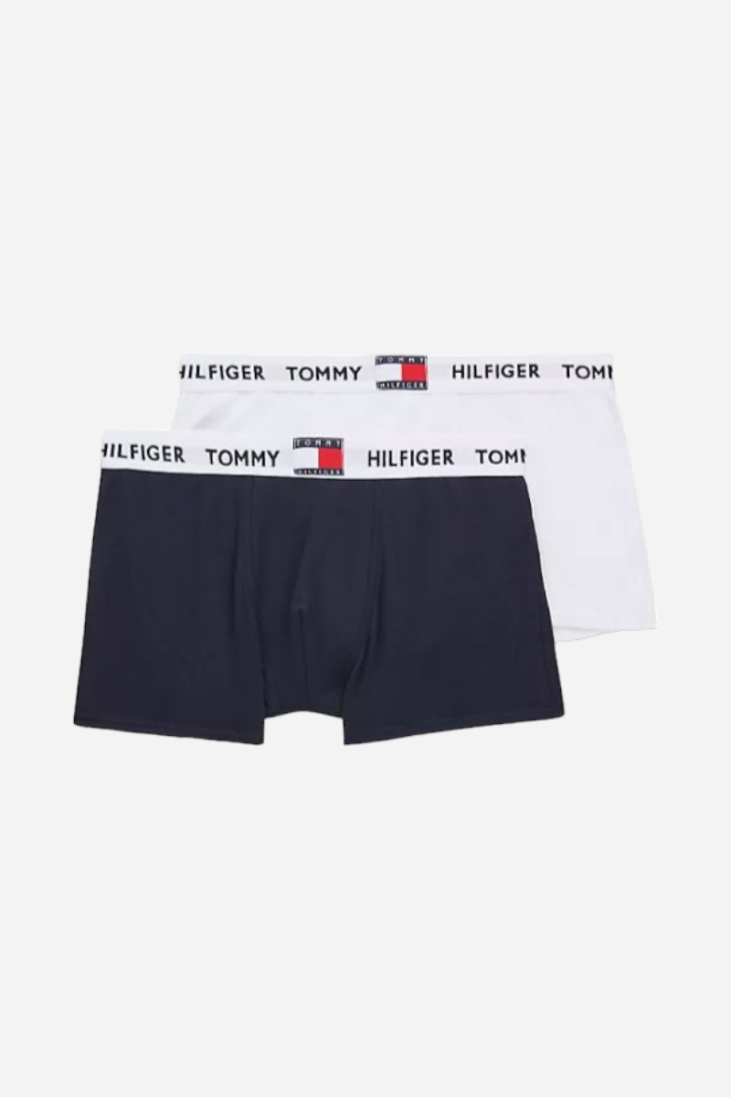 Tommy Hilfiger kalsonger - 2-pack - Vit / Marinblå