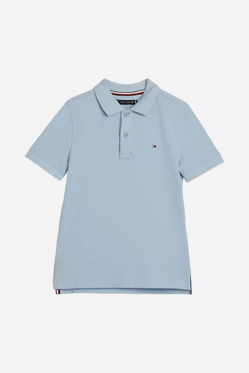 Tommy Hilfiger Polo - Flagga - Breezy Blue